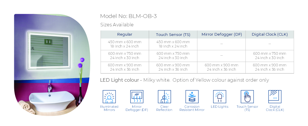 BLM-OB-3 Back Lit Mirror with Outside Border https://www.topreplicawatches.me/