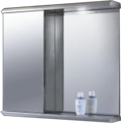 CB-B8073L 304G Stainless steel mirror cabinet 2 Shelves https://www.easyreplica.uk.com/