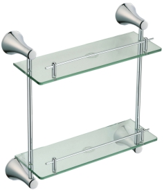 5922 Double glass shelf